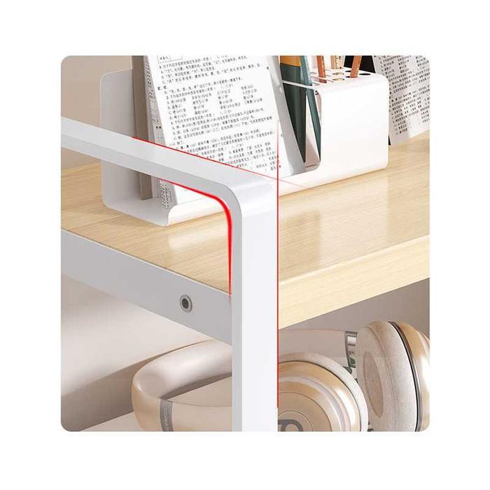 Rak Meja Buku Printer Minimalis Diy Table Organizer Tingkat