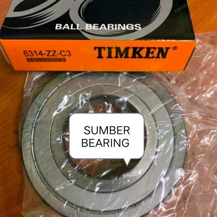 Ball Bearing 6314 Zz C3 / 6314 -Zz-C3 Merk Timken