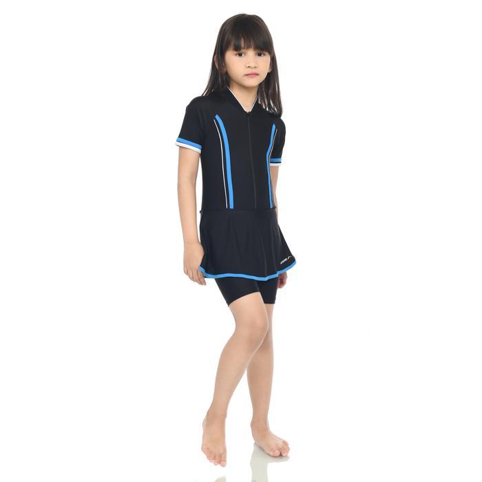b0ta- Baju Renang Anak Perempuan One Set 5-16 Tahun Remaja Abg Baju Renang Diving Rok Wanita