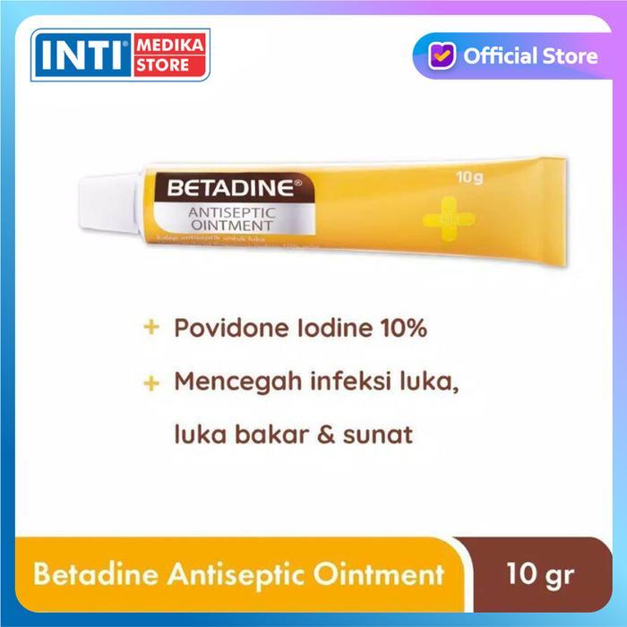BETADINE - Antiseptic Ointment Salep Antiseptik Luka Salep Luka