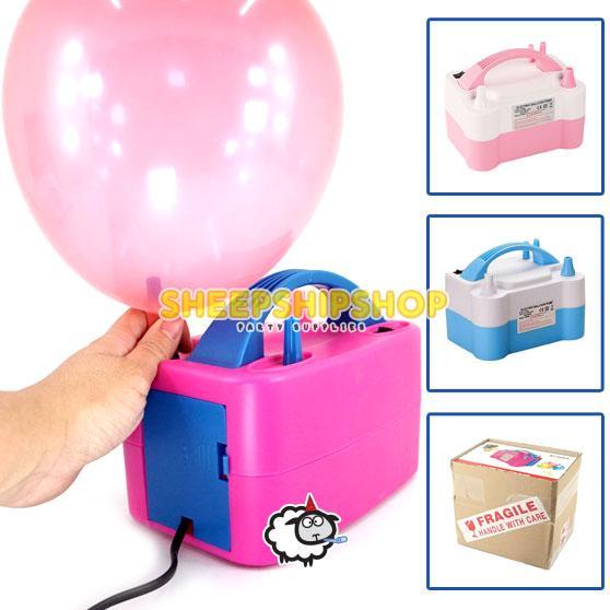 +%+%+%] POMPA BALON LISTRIK / Elektrik / Electric Balloon Pump Balon PVC Dekorasi PACKING DUS