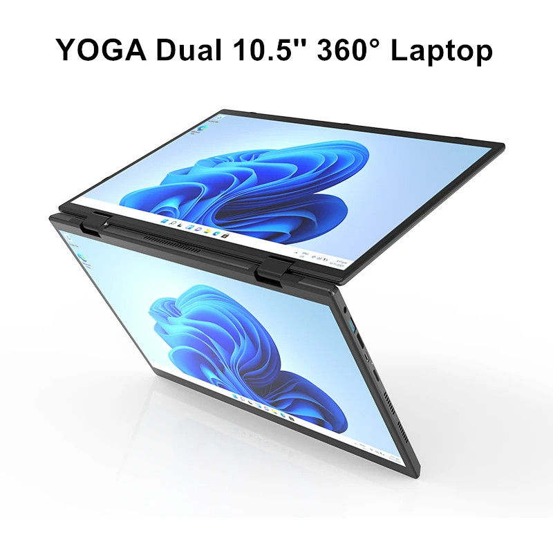 KingNovy YOGA 360° Laptop L15 Intel N95 Dual 10.5 Inch IPS Touch Screen Windows 11 2 in 1 Tablet PC 