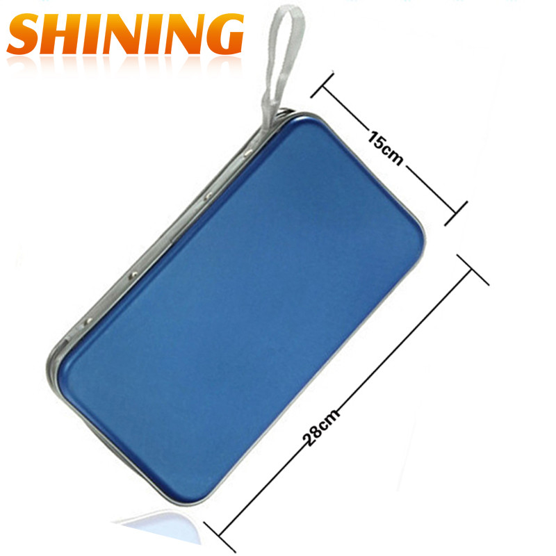 80 Capacity DVD VCD DJ Holder Plastic Wallet Album Bag Hard Box Double Side Red/Blue/Grey/White/Blac