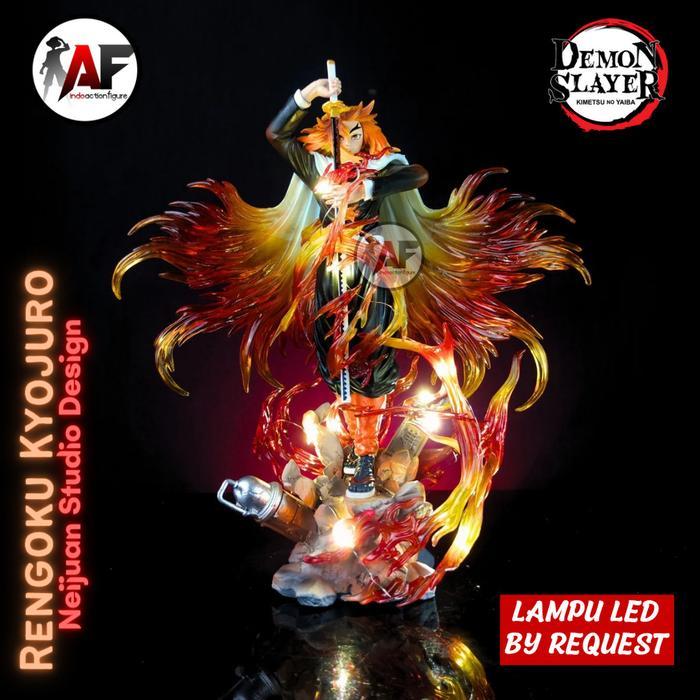 Statue Action Figure Demon Slayer Rengoku Kyojuro Standing Neijuan Studio Design Recast