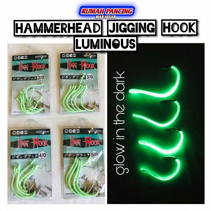 Kail Hammerhead Jigging hook Luminous