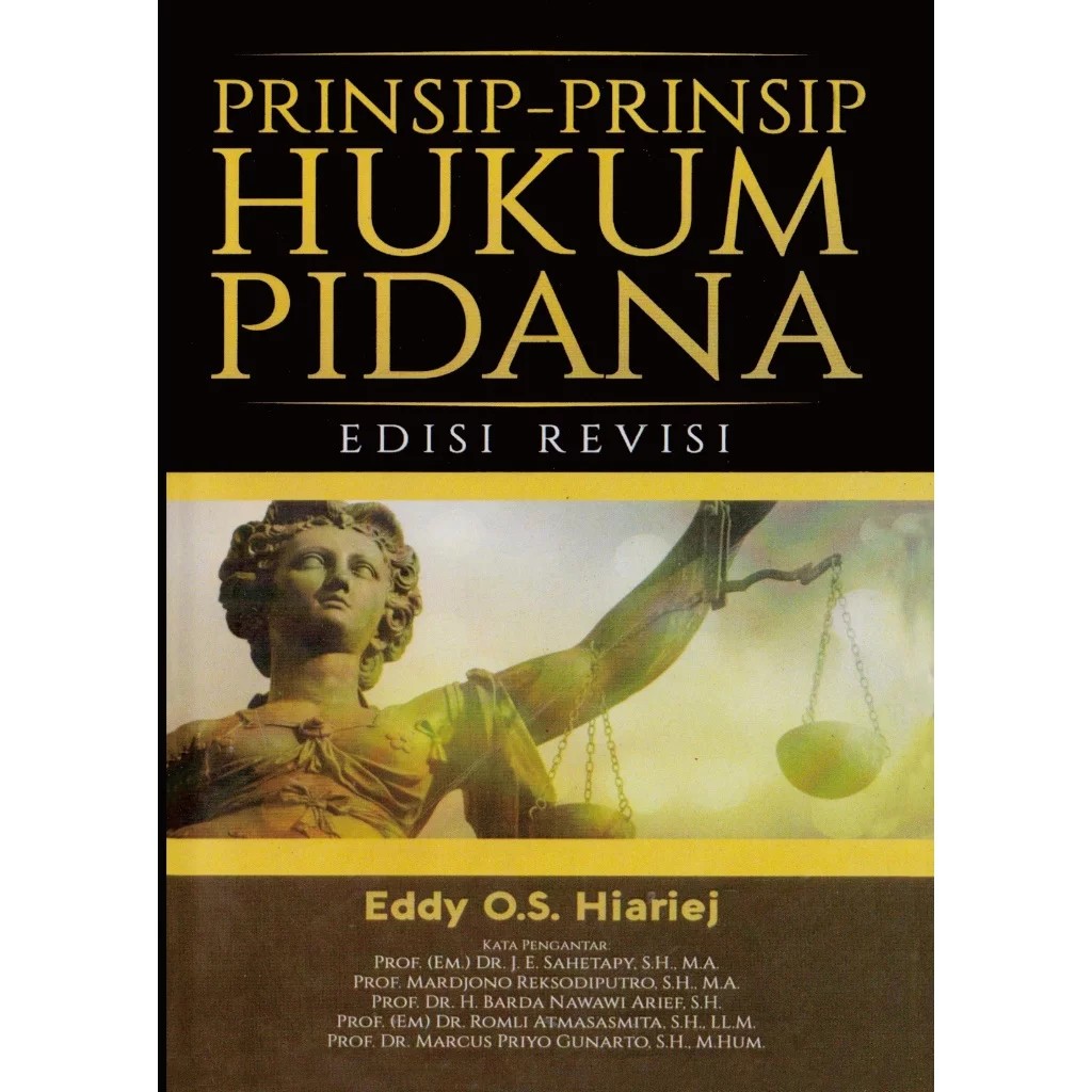 PRINSIP - PRINSIP HUKUM PIDANA - EDDY