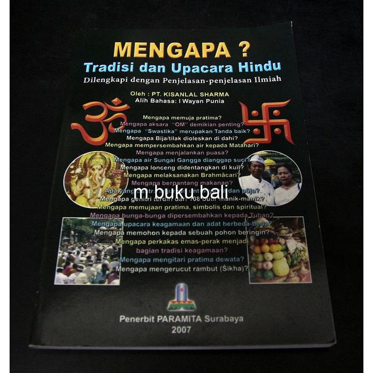 Mengapa? Tradisi dan Upacara Hindu - buku bali hindu