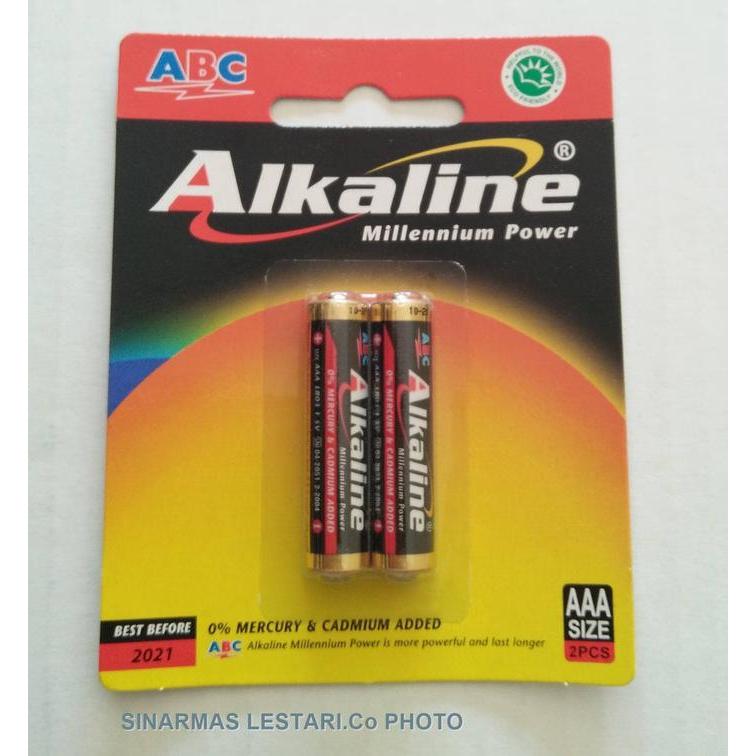 Baterai Abc Alkaline Aaa 1.5V