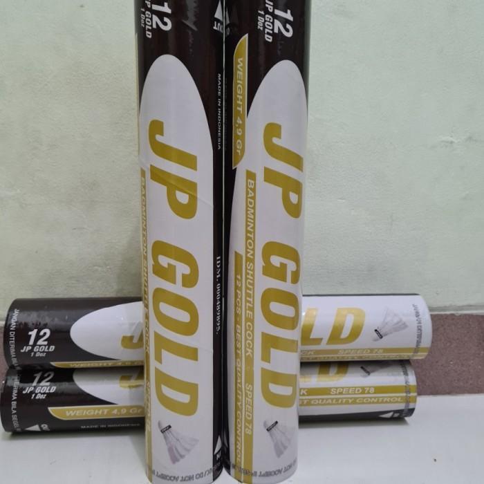 SHUTTLE COCK JP GOLD ISI 50PCS - 1 DUS HARGA MURAH FREE BAJU JP