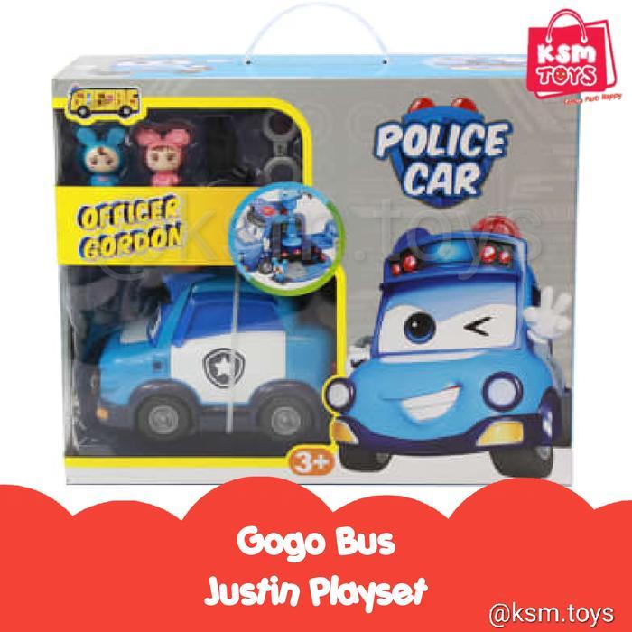 Gogo Bus Justin Playset Mainan anak