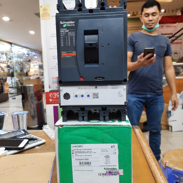 SCHNEIDER MCCB NSX630F 630A 3POLE