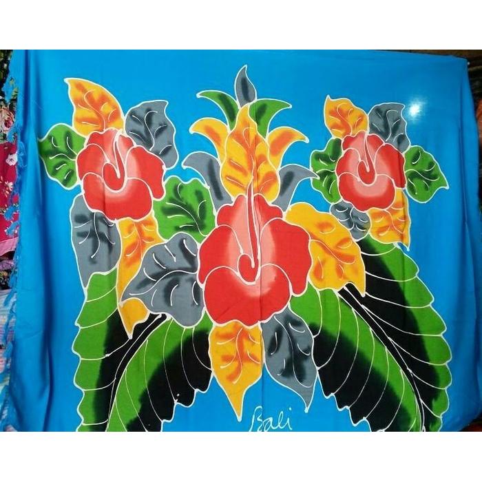 Kain Pantai Bali Lukis / Kain lukis bali