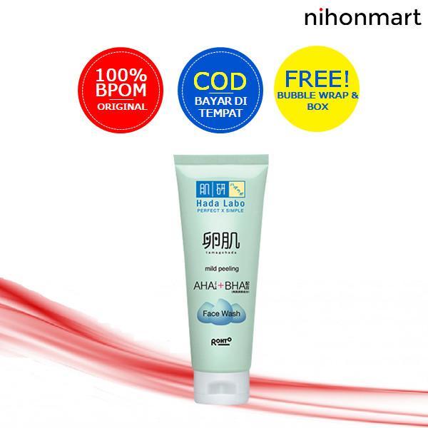 Flash Sale Hada Labo Tamagohada Mild Peeling Face Wash 100G Original