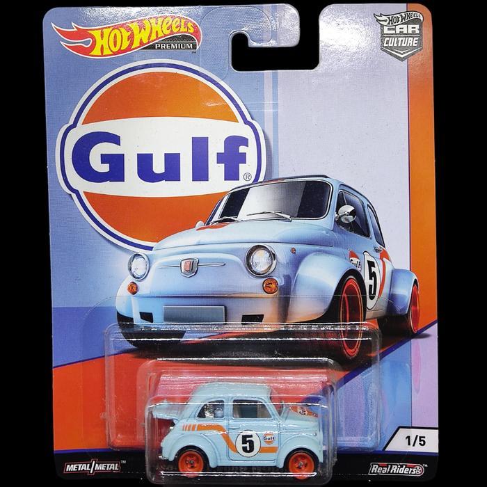HOTWHEELS GULF FIAT 500D MODIFICADO