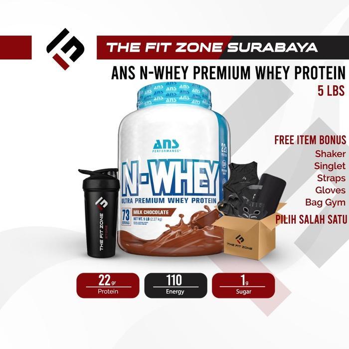 ANS Performance N-Whey 5 Lbs Suplemen Fitness