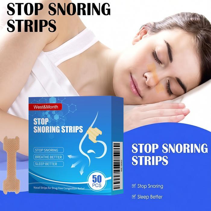TERLARIS Nasal Strips 50pcs Breathe Right ExtraStrength nasal strips Stop Snoring StripsPlester