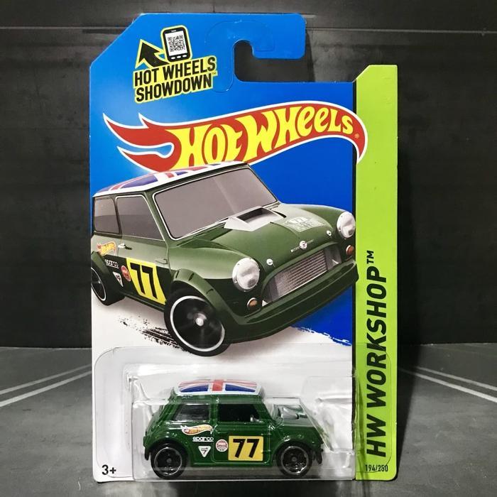 Hot Wheels Morris Mini HW Workshop 2014 Green 77