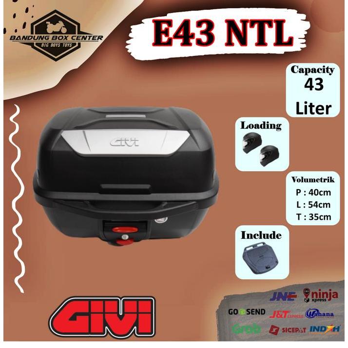 Box Givi E43 Ntl Box Motor Givi E43 Box Touring Givi E 43 Ntl Box Givi Terbaru 