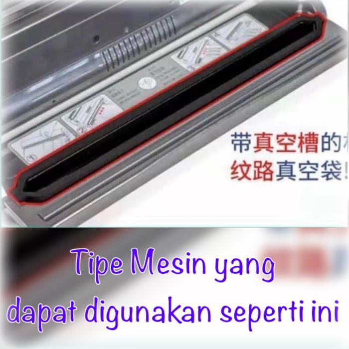 Plastik Vacuum Sealer Emboss (12x20) / Plastik Vakum / Vakum Sealer