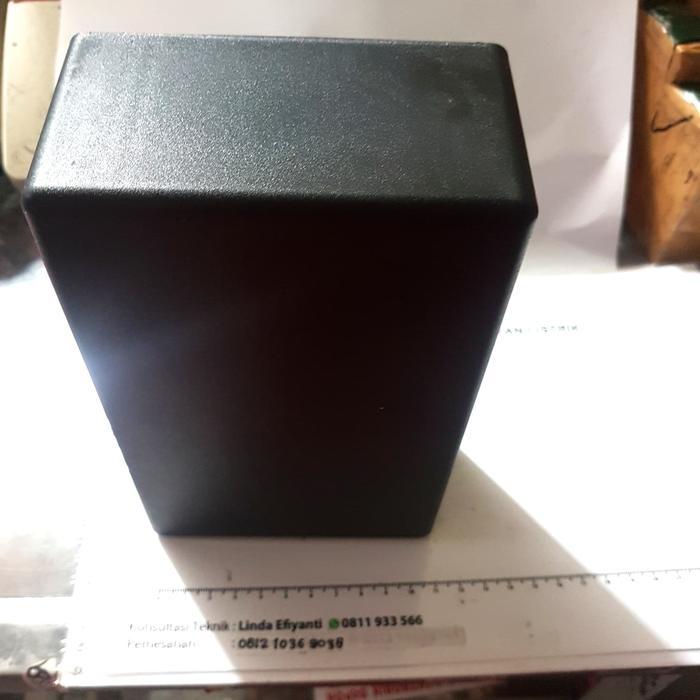 TERLARIS BOX HITAM PLASTIK X 6 , BOX ELEKTRONIK X 6 , 18 X 11 X 6 CM READY