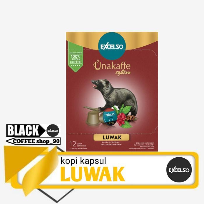 Unakaffe Luwak (kopi kapsul mesin ventura excelso)