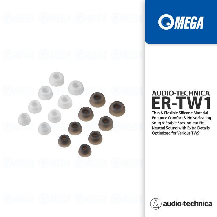 AUDIO-TECHNICA ER-TW1 Soft Silicone Eartips for True Wireless TWS