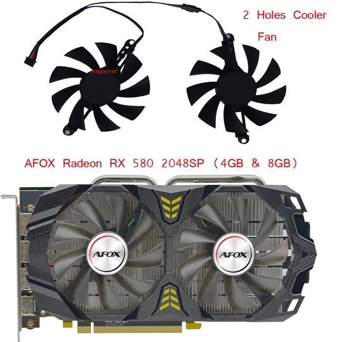 Ada Stok Fan Vga Afox Colorful Gtx 1060 1070 ti RX 6600 6600M rx 580 85mm 4pin