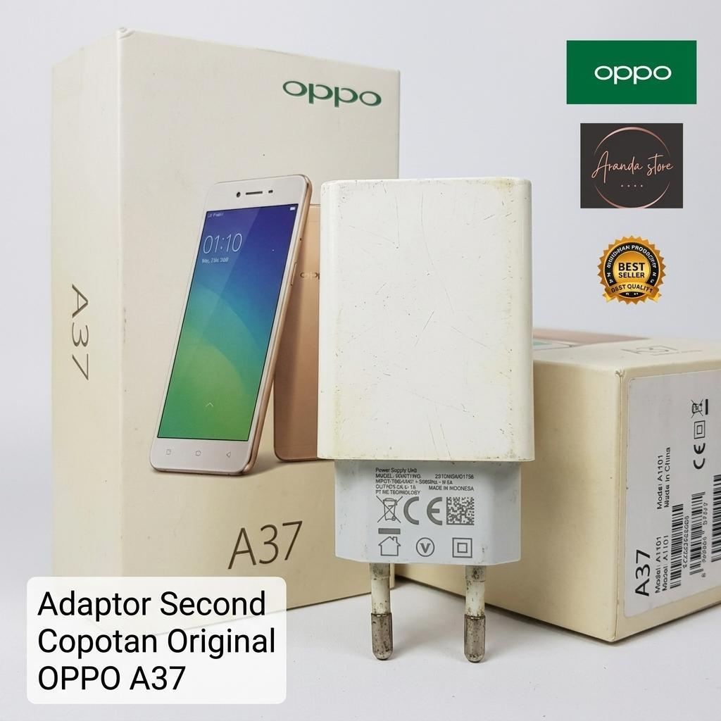 Batok Cas Oppo AK931YHID Ori Second Original Bekas Charger 5V1A 5W Cocok Untuk Oppo A37 Kualitas Bag
