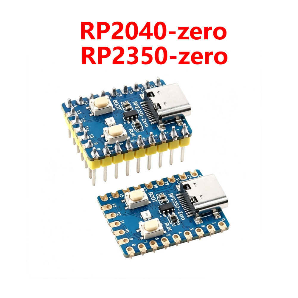 RP2350Zero RP2040Zero Miroontroller PIO Development Board Type without Pin Header