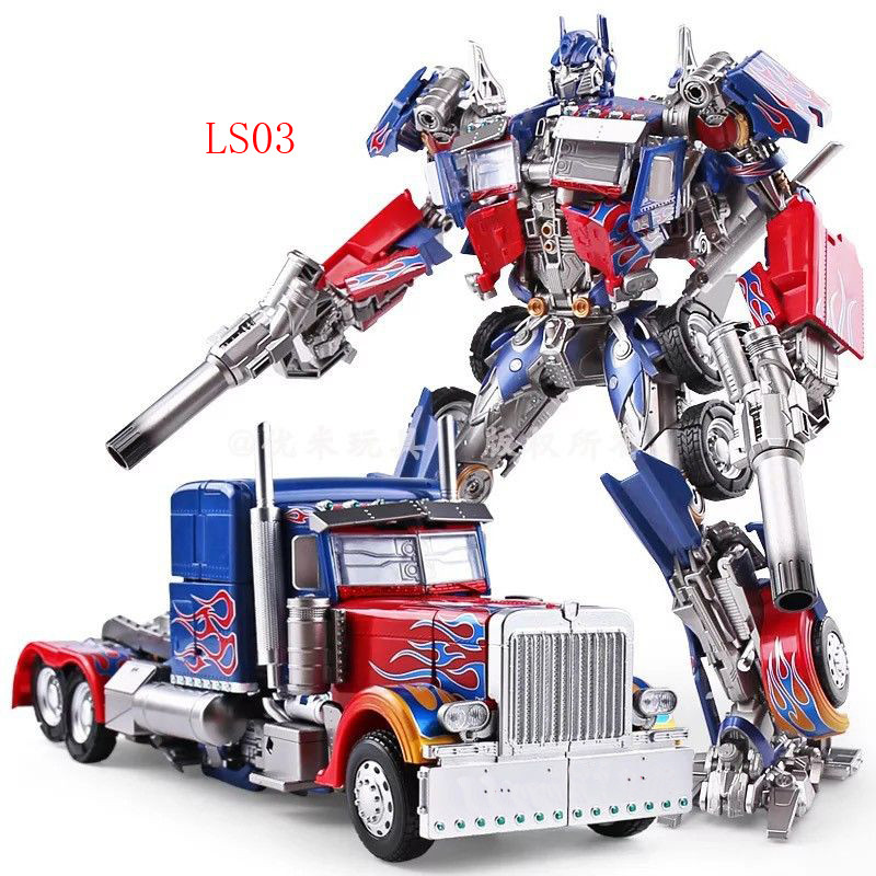 OV01 Sentinel Prime LS03 OP Commander LS06 Galvatron Transformation Toys Fire Engine Truck Model