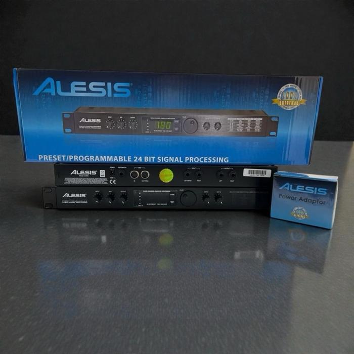 EFFECT VOCAL ALESIS MICROVERB4 ORIGINAL ALESIS MADE IN USA AMPLIFIER MIXER SOUNDCARD SPEAKERS