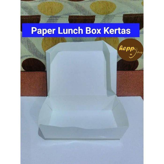 Paper Lunch Box, Tempat Makan Kertas