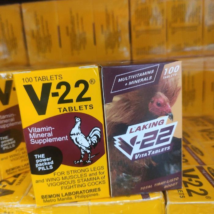 TERLARIS V22 BELMAN LAKING Super Multivitamin Original Filipina Obat Ayam Memperkuat Tulang