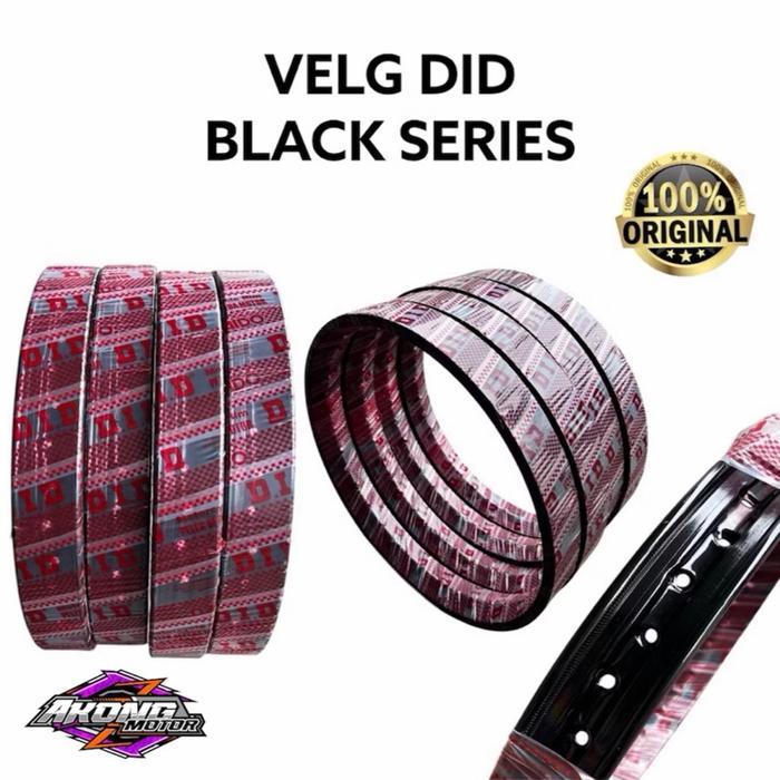 READYY Velg DID Original Chrome / Black Series Ring 14 16 17 18 19 21 Velg Motor DID Racing pelek