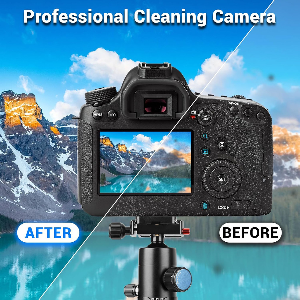 ZORILYNX a leaning Kit 120ml Solution with Air Blower, Lens Pen, Brush, loth and Sensor Sbs for DSLR