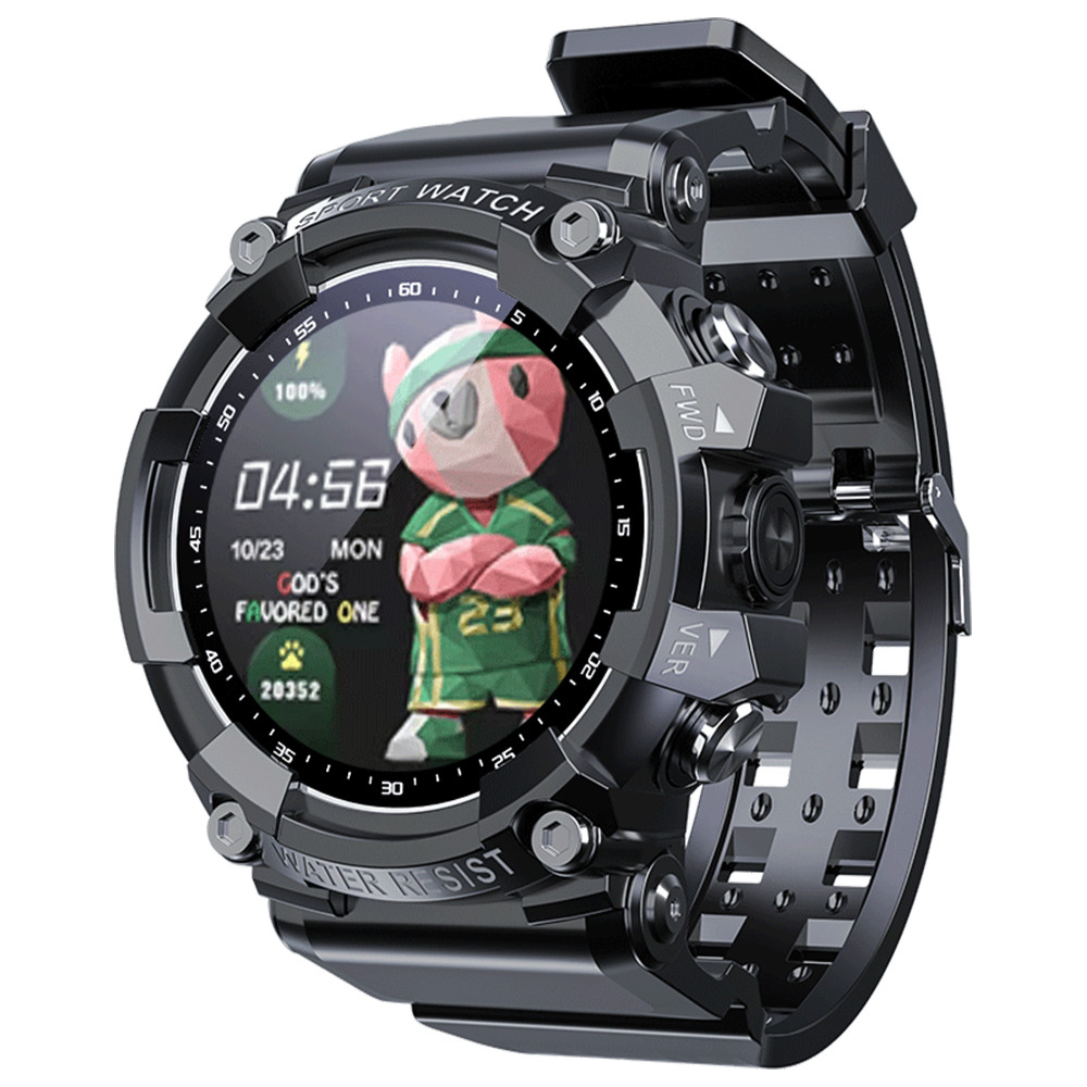 LOKMAT ATTACK 3  Man Woman Sports Smart Watch Bluetooth Call ECG