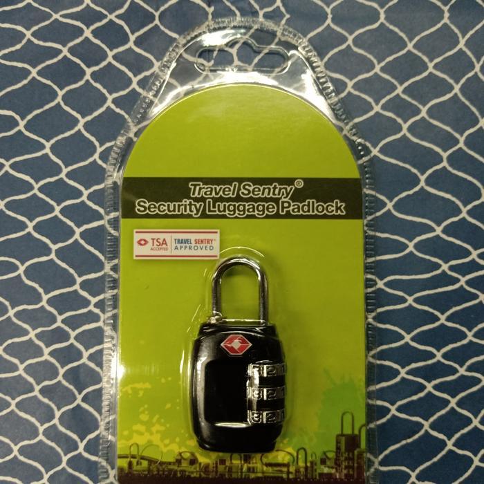 Gembok angka TSA / Gembok TSA /Gembok koper / Gembok kecil