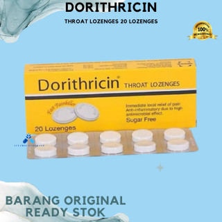 Dorithricin throat lozenges 20 Lozenges