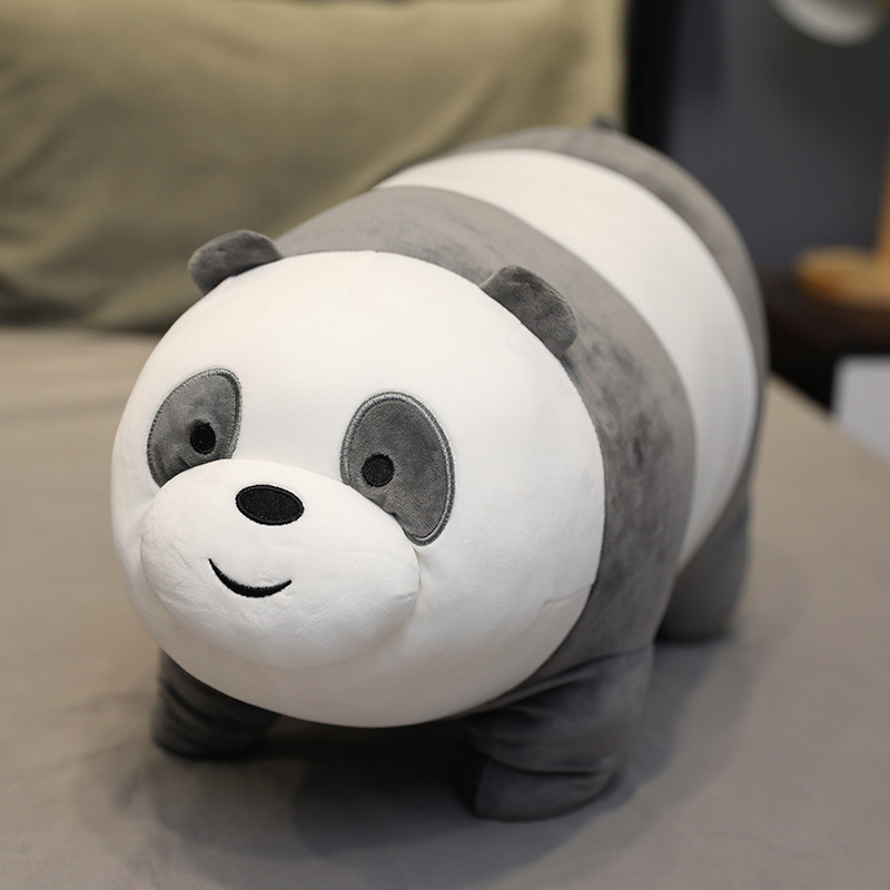 Kaii We Bare Bears Plush Toys Grizzly Panda Ice Bear We Bare Bears Stuffed Dolls We Bare Bears