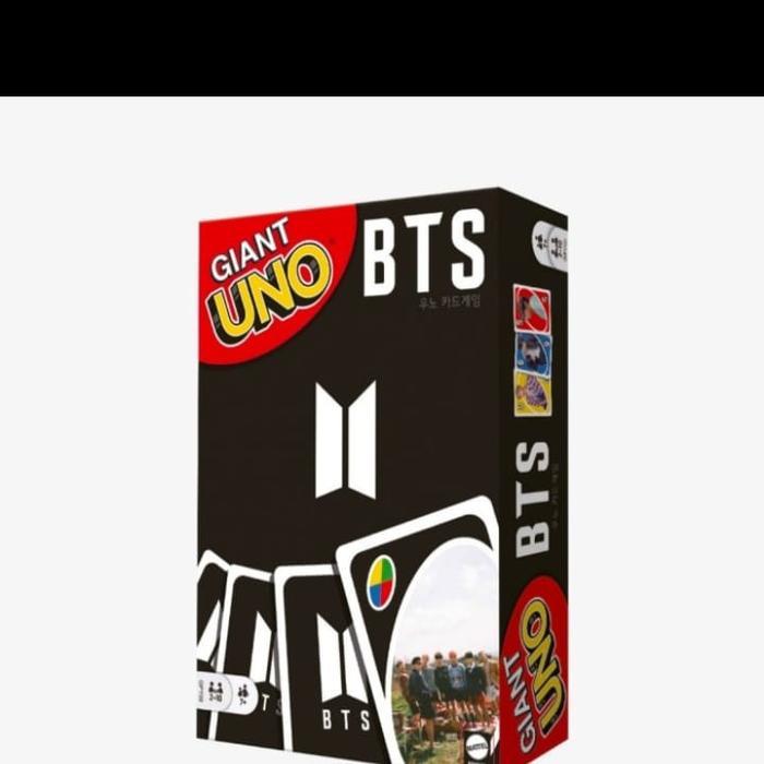 Mainan Kartu Raksasa UNO / Giant UNO BTS Superstar 23cm