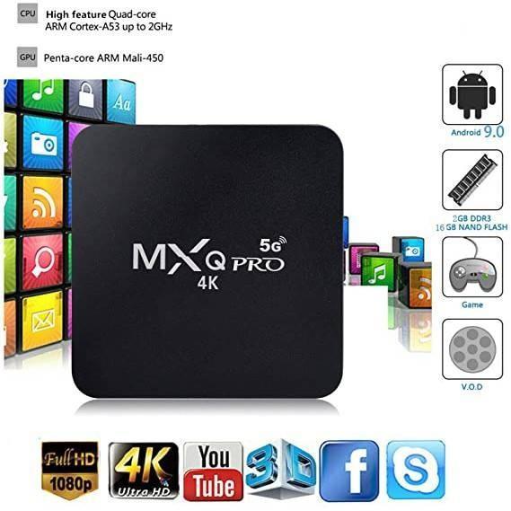 Promo Android Tv Box Mxq Pro 5G / Smart Tv 4K Ultra Hd Mxq Pro 4K 5G 2Gb Ram 16Gb Rom / Tv Box Buat