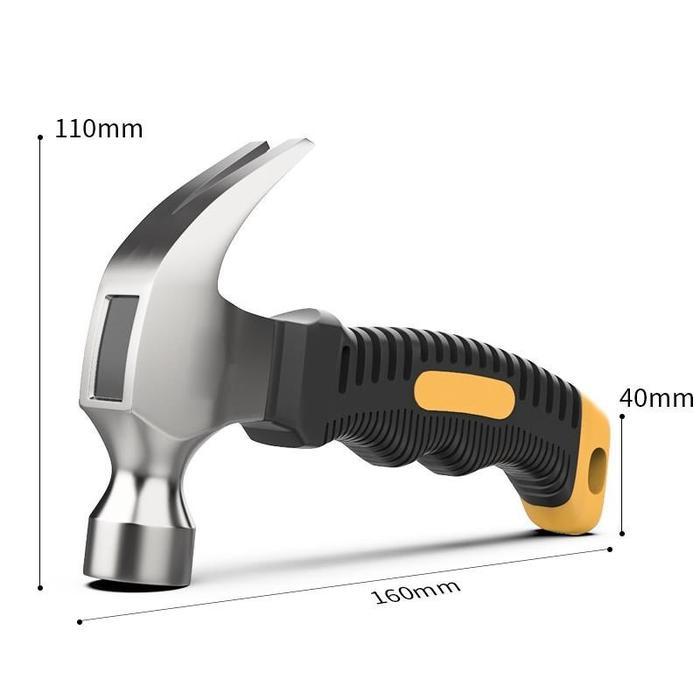 Tekiro - Palu Kambing Mini 8 Oz / Mini Claw Hammer Steel /Alat Perkakas / Palu Kecil Serbaguna /