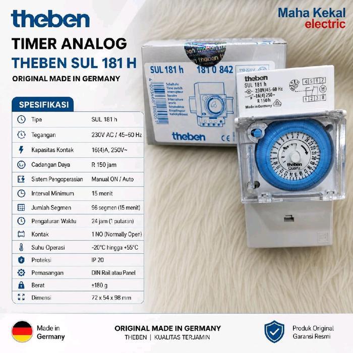 READY timer theben sul 181 h/h original/timer theben 181H/H original