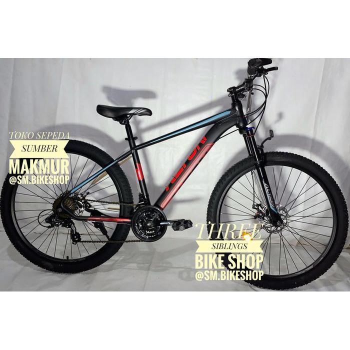 SEPEDA GUNUNG MTB ELEMENT ALTON BEAST 1.0 27.5 INCH BLACK RED