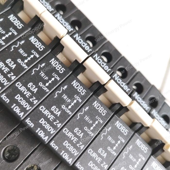 MCB DC NADER 80VDC 63A READY STOCK