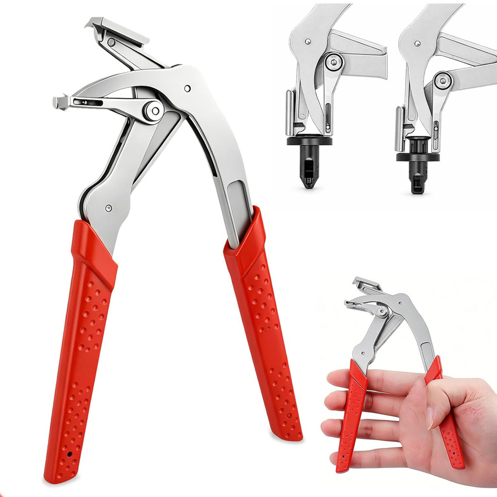 New Car Clip Pliers Trim & Door Panel Removal Tool Auto Fastener Clip Removal Pliers Damage-Free