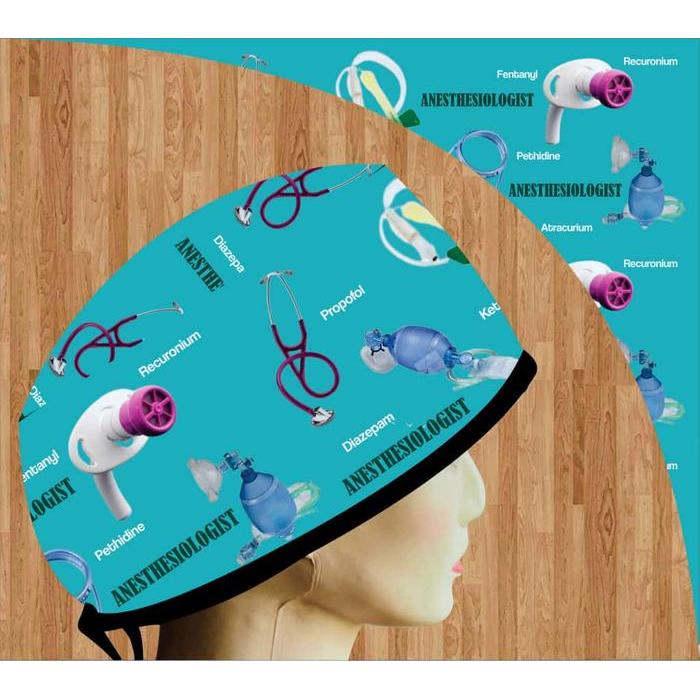 Head Cap Dokter Anesthesiologist