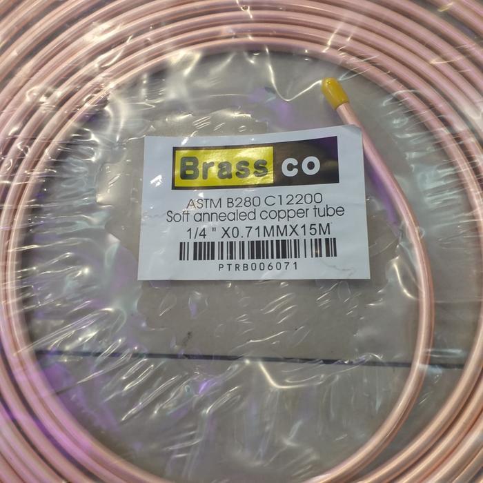 pipa tembaga pipa ac kabel ac pipa 1/4 071 astm b280