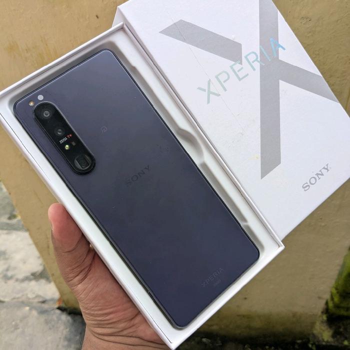 Xperia 1 Mark iii Au Biru IMEI Tetegistrasi Beacukai Mulus