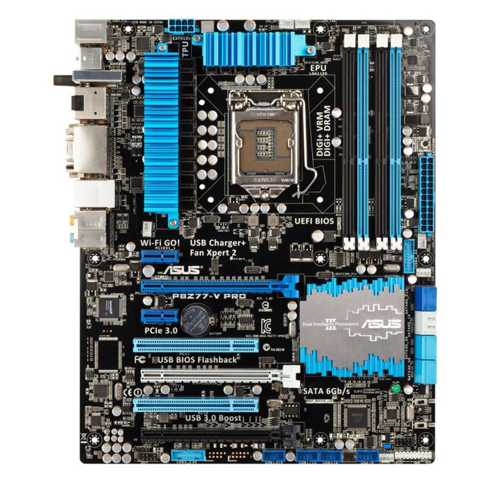 Used ASUS P8Z77V PRO LGA 1155 Intel Z77 HDMI 6Gbs USB 3.0 ATX Intel Motherboard